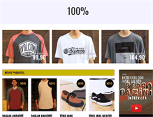 Tablet Screenshot of ambienteskateshop.com.br